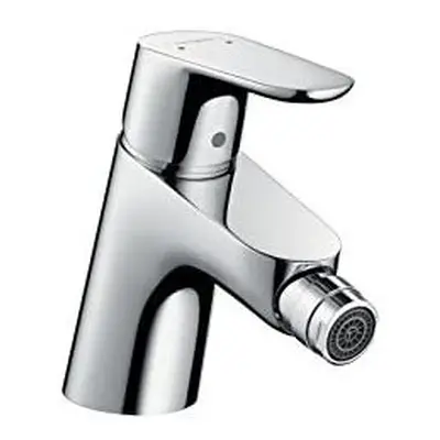 hansgrohe Focus bidet tap, push-open waste, chrome