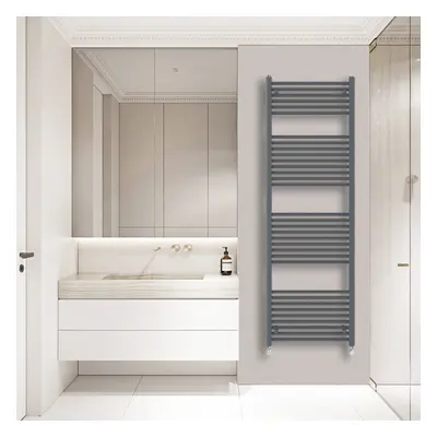 (1800x600mm) Warmehaus Straight Heated Towel Rail Central Heating for Bathroom Kitchen Radiator 