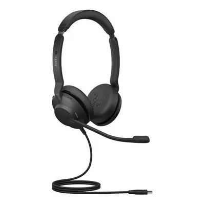 Jabra Gn Jabra Evolve2 Wired On-Ear Stereo Headset Black Binaural Ear-Cup 23089-999-879