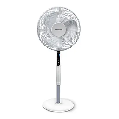 Honeywell HSF600WE4 Modern QuietSet (Quiet), Rotating Floor Fan with Noise Reduction Technology 