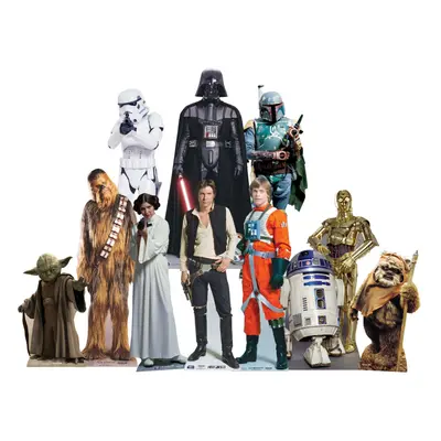 Star Wars Cardboard Cutouts Classic Trilogy Bumper Pack of