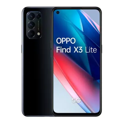 OPPO Find X3 Lite 5G (128GB/8GB, Starry Black, CPH2145, Global Version)