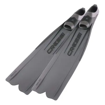 Cressi Men's Gara - High Performance Freediving Long Blade Fins, Silver, 45 UK