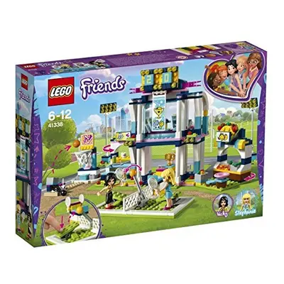 LEGO Friends Heartlake Stephanie's Sports Arena Playset, Stephanie and Vicky Mini Dolls, Build a