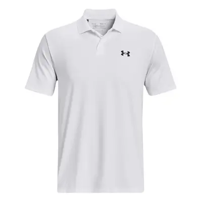 (L, White) Under Armour Mens Polo Shirt