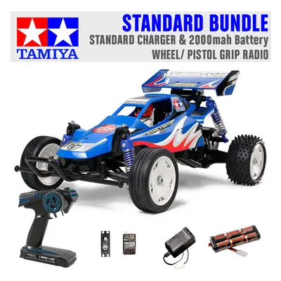 TAMIYA RC Rising Fighter Buggy 1:10 Standard Wheel Radio Bundle