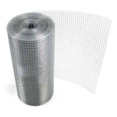 Welded Wire Mesh 1/2in x 1/2in x 48in x 15m galvanised (19g)