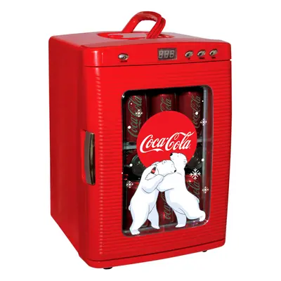 Coca Cola Mini Fridge 25L Portable Cooler Warmer Can