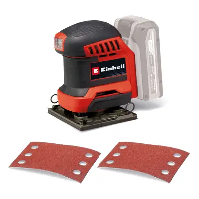 Einhell Cordless Palm Sander 18V Power X-Change TE-OS 18/113 Li-Solo BODY ONLY