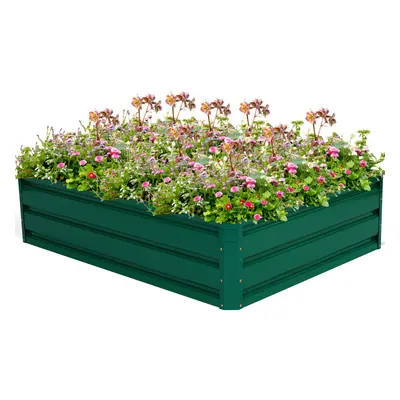 Raised Garden Bed x x ft Planter Box for Flowers Vegetables Fruits