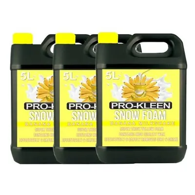 (15L, Banana Milkshake) ProKleen Fragranced Super-Thick Snow Foam