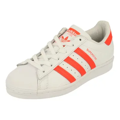 (3.5) Adidas Originals Superstar Junior Trainers Sneakers Fw3978