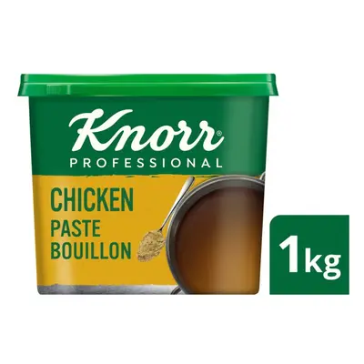 Knorr Professional Chicken Paste Bouillon 1kg ( pack of )