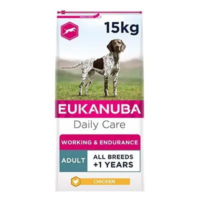 Eukanuba Working and Endurance High Protein and Energy Complete Dry Dog Food for Adult Dogs with