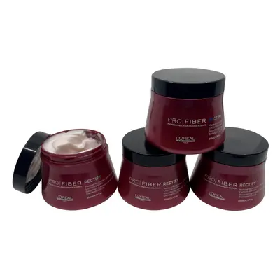 L'Oreal Professional Pro Fiber Rectify Resurfacing Mask 6.76 OZ Set of