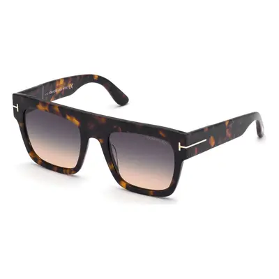 Tom Ford Renee TF847 52B Dark Havana/Smoke Gradient Sunglasses