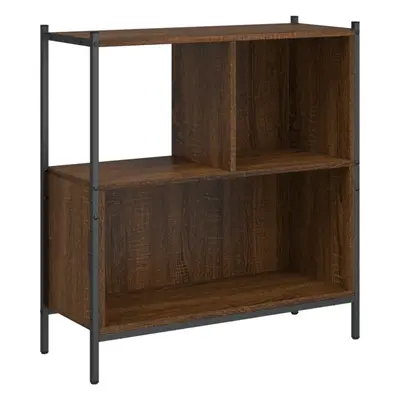 (brown oak) vidaXL Bookcase Bookshelf Storage Cabinet Shelving Unit Rack Engineered Wood