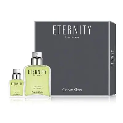 Eternity Pcs Set For Men: 6.7 Eau De Toilette Spray + Oz Eau De Toilette Spray