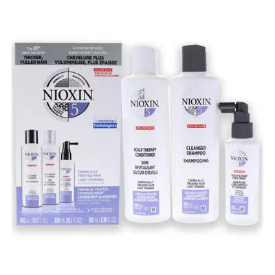 Nioxin Hair Care Kit Chemically Treated Hair Light Thinning Pieces