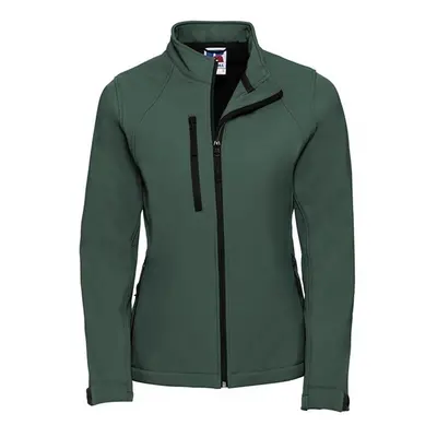 (XL, Bottle Green) Russell Womens/Ladies Layer Soft Shell Jacket