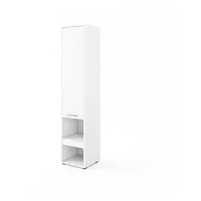 (White Matt) CP-07 Tall Storage Cabinet for Vertical Wall Bed Concept Pro