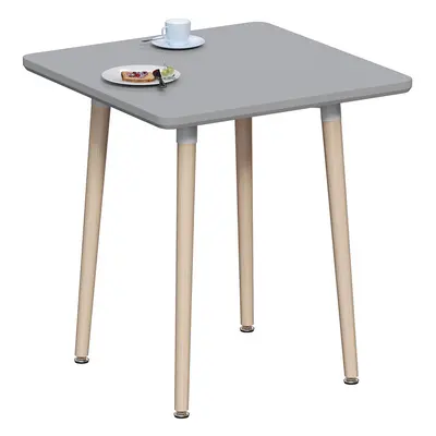 (Grey, Seater) Batley Home Kitchen Square Wood Dining Table