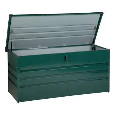 Storage Box CEBROSA Metal Dark Green