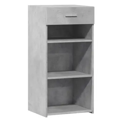 (concrete grey) vidaXL Sideboard Cupboard Side Cabinet Highboard Grey Sonoma Engineered Wood