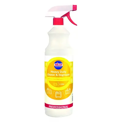 Nilco Professional Heavy Duty Cleaner & Degreaser C5 1L (Pack of 6)