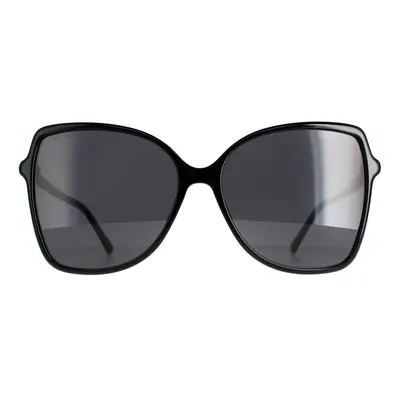 Jimmy Choo Sunglasses FEDE/S IR Black Grey Blue