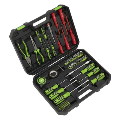 73pc Premium Tool Kit - Socket Set - Screwdriver Pliers Tape Measure & Bits