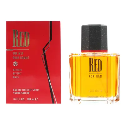 Giorgio Beverly Hills Red Eau De Toilette 100ml For Mens (UK)