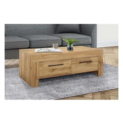 Oak Coffee Table New Drawers Birlea Compton