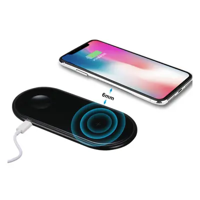 QI-Certified Fast Wireless Charger Charge Mode Quick Wireless Charging Pad