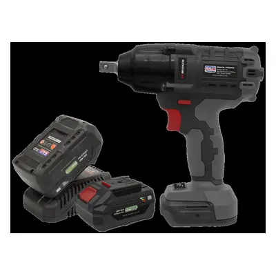 Brushless Impact Wrench Kit 1/2"Sq Drive 20V 4Ah SV20 Series - Batteries