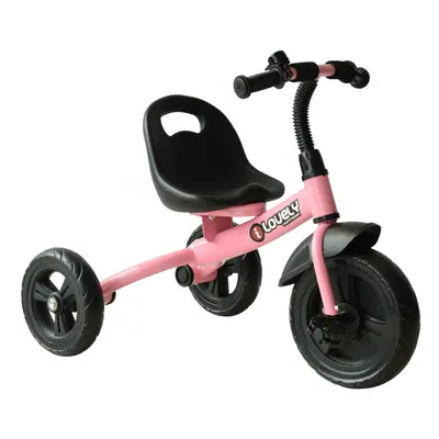 Homcom Ride-On Toddler Tricycle - Pink | Toddler 3-Wheel Bike