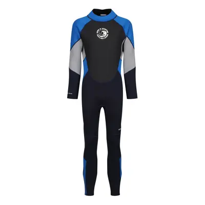 (M-L, Navy/Oxford Blue/Silver Grey) Regatta Mens 3mm Thickness Full Wetsuit