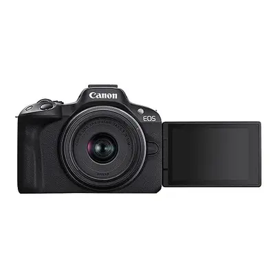 Canon EOS R50 Kit with (RF 18-45mm + RF 55-210mm ) (Black)