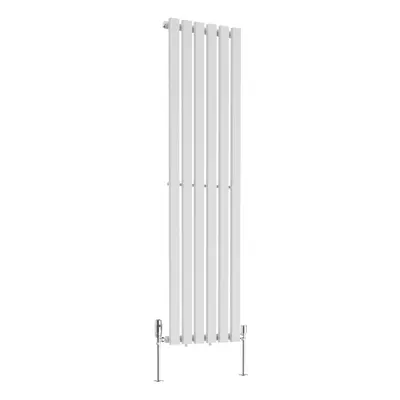 (1600 x 410mm Single) NRG Horizontal Vertical Designer D-shape Radiator Single Double Panel Bath