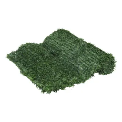 vidaXL Artificial Grass Fence Wall Panel Privacy Fence Screen Green 1x10 m