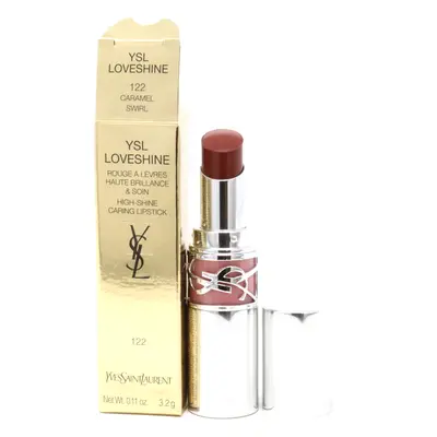 (122 Caramel Swirl) Yves Saint Laurent Loveshine Caring Lipstick 0.11oz/3.2g New With Box