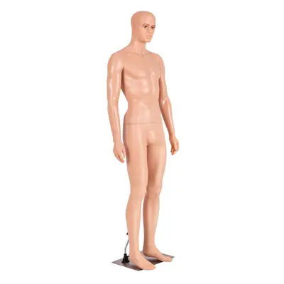 184 cm Male Mannequin Dismountable Standing Mannequin W/ Iron Stand