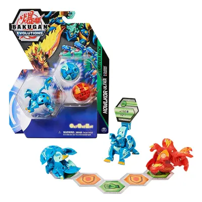 Bakugan Evolutions Starter Pack 3-Pack, Howlkor Ultra with Colossus and Pegatrix, Collectible Ac