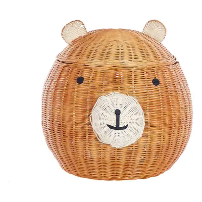 Rattan Bear Basket Natural HIMBA