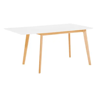 Extending Dining Table 120/155 cm x cm White MEDIO