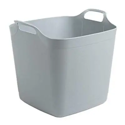 3 x WHAM Flexi-Store Square Medium Tub Litres - Cool Grey