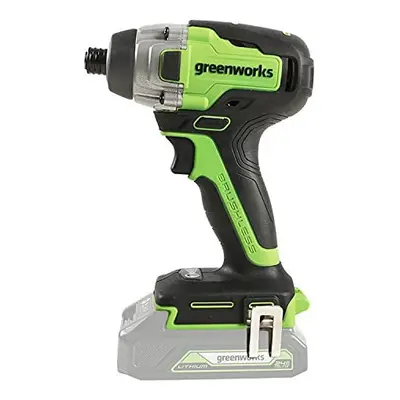 Greenworks cordless and drill screwdriver GD24ID3 (Li-Ion 24V N.m torque rpm 6,35mm shaft diamet