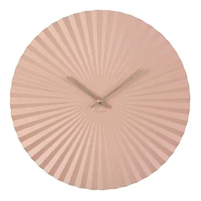 Karlsson Sensu Steel Wall Clock - Faded Pink