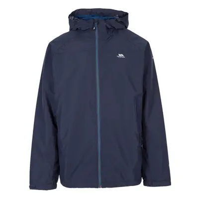 (L, Navy) Trespass Mens Jacket Waterproof Hooded Tarrant