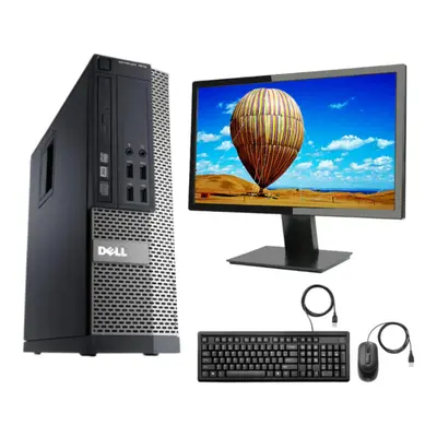 Fcs Full Dell Quad Core I5 Desktop Pc Tower Computer Windows 8Gb Ram 1Tb Hdd